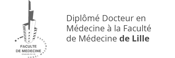 Le docteur Sar est diplômé de la faculté de médecine de Lille